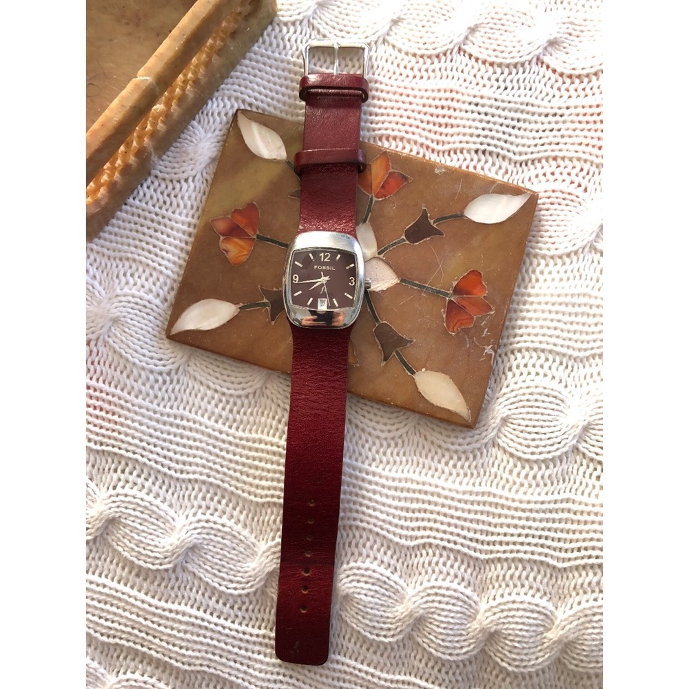 SALE Vintage 90s Fossil Watch